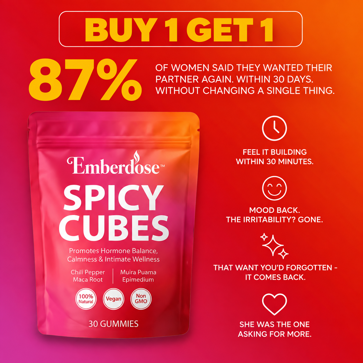Emberdose™ Spicy Cubes